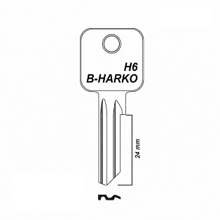 B-HARKO H6 KRÓTKI 24MM