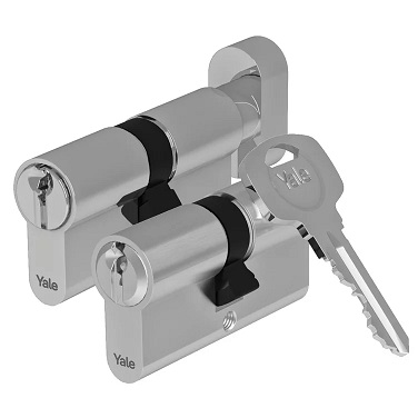 ZESTAW WKŁADEK YALE 30/45+45G/30 NIKIEL