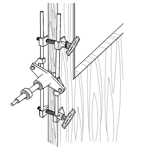 SOUBER® (MORTICER®) JIG2 PRZYRZĄD DO DŁUTOWANIA OTWORÓW POD ZAMKI WPUSZCZANE