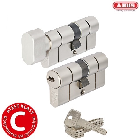 ABUS 163 WKŁADKA ABUS D10+KD10NP 30G/45 NIKIEL PERŁOWY BOX