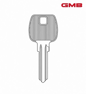 GMB ORYGINAŁ KWADRATOWA GŁOWA STALOWY DŁUGI (GB-2D)